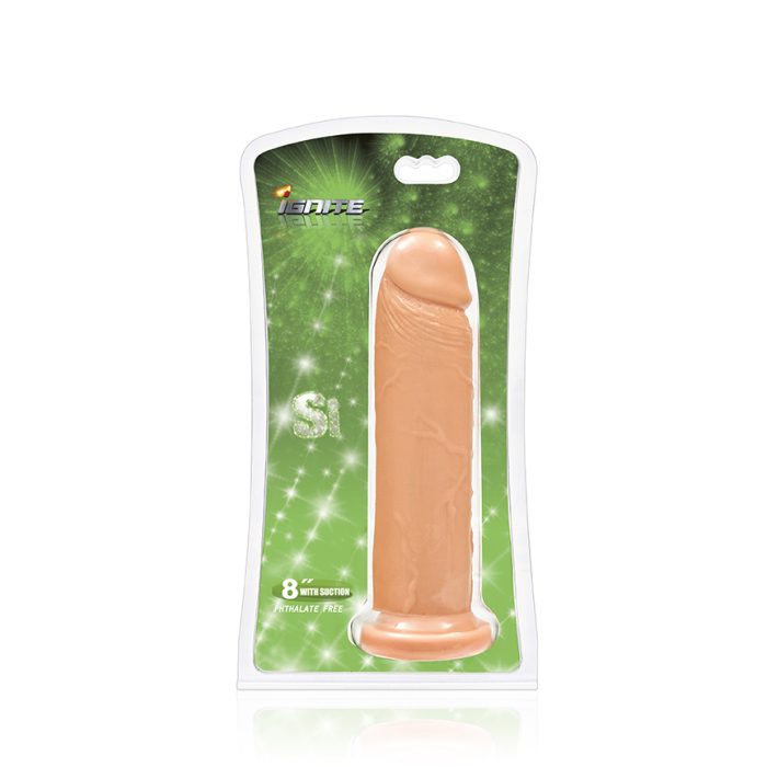 Cock w/ Suction Flesh 8in