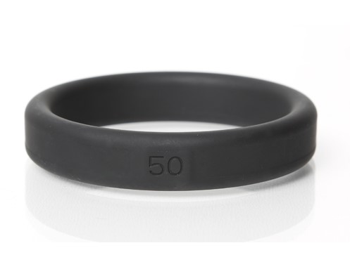 102218_1 Boneyard Silicone Ring 50mm Black