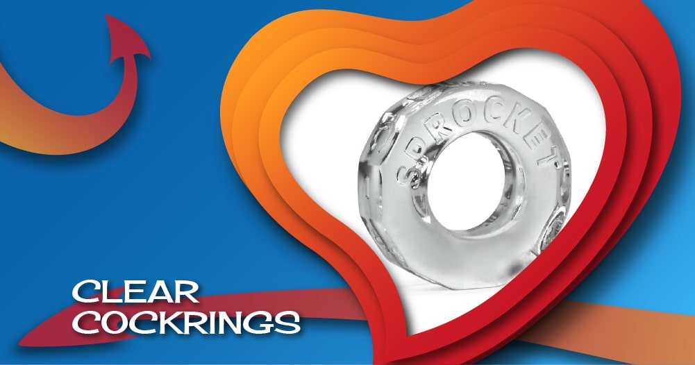 Gay Clear Cockrings