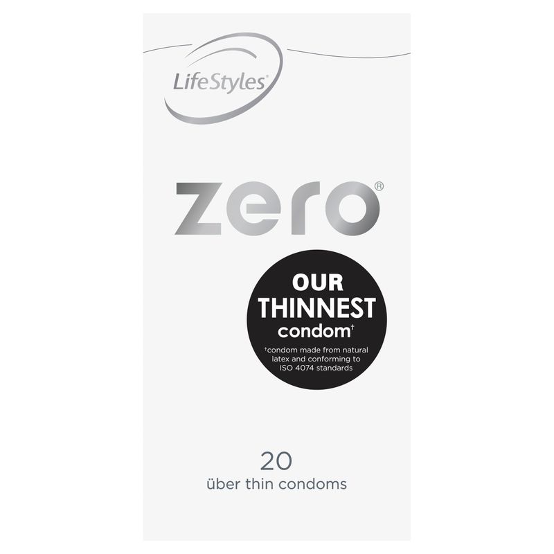156428_1.jpg LifeStyles Zero 20 Condoms - Image 1