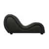 Kama Sutra Mebon Chaise Love Lounge Leather Black