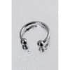 Silver Metal 3cm Penis Erection Ring - Image 2