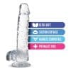 Naturally Yours 6 Crystaline Dildo Diamond - Image 5