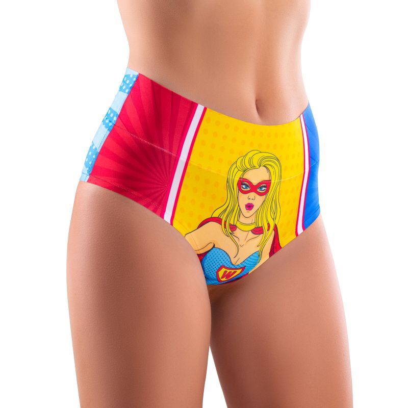 165103_1.jpg Comics Wonder Girl Hi-Briefs - Image 1