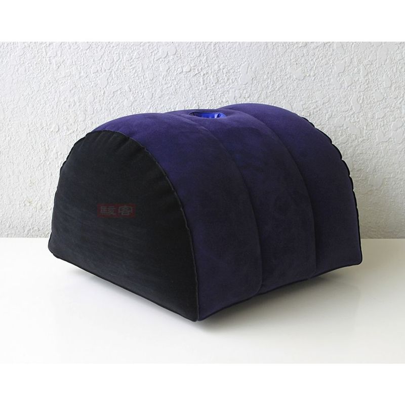 167700_1.jpg Inflatable Sex Positioning Half Dome Cushion with Toy Holder - Image 1