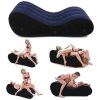 Large 1.5m Inflatable Suede Love Lounge with Handrail - Image 4